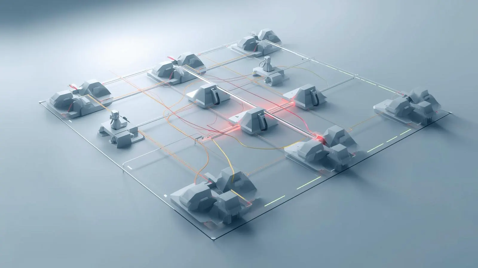Robot collision detection system checking trajectory safety in real time