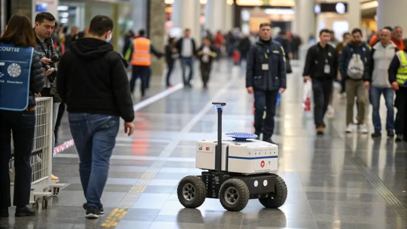 Autonomous mobile robot navigating through crowded environment with obstacle detection